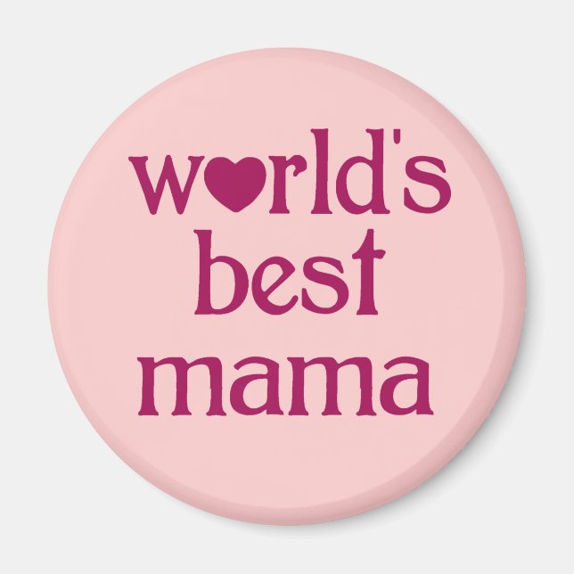 Imán Mejor Mamá (Frente)