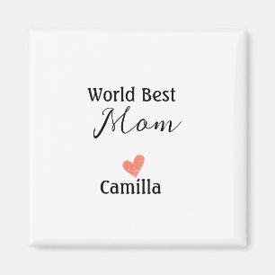 Imán Mejor mamá del mundo feliz día de la madre abuela 