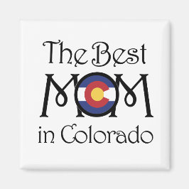 Imán Mejor Mamá en Colorado Mahnet