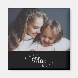 Imán Mejor Mamá Moderna Simple