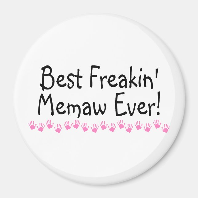 Imán Mejor Memaw Freakin (Frente)