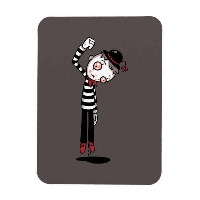 Imán Mejor Mime de la Historia (Vertical)