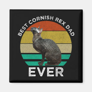 Imán Mejor padre Cornish Rex de todos