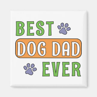 Imán Mejor papá de perro de todos