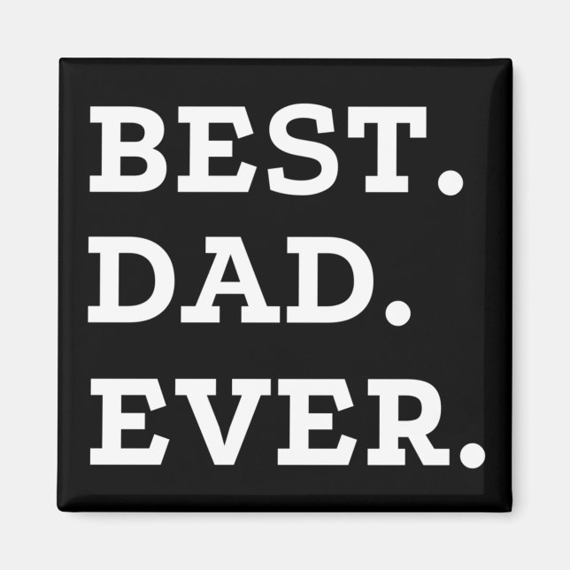 Imán Mejor Papá del Mundo (Frente)