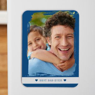 Imán Mejor papá del mundo foto personalizada