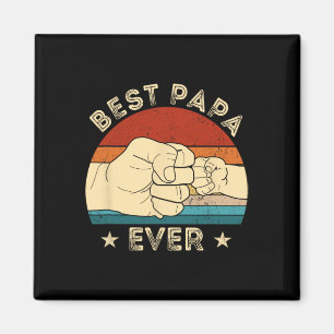Imán Mejor Papá del Mundo Puño Divertido Abuelo Día del
