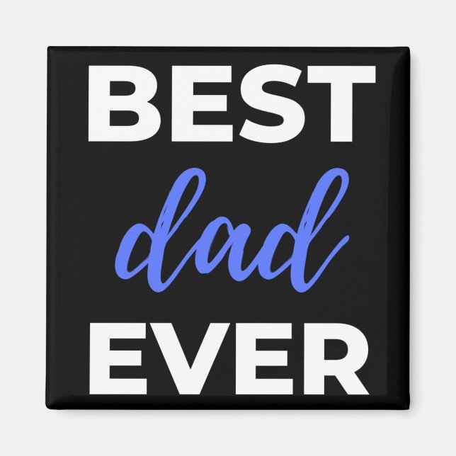 Imán Mejor Papá Nunca (Frente)