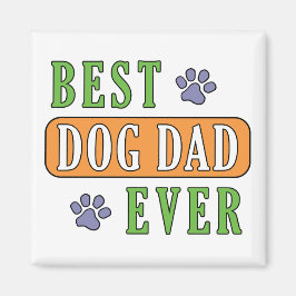 Imán Mejor Papá Perro