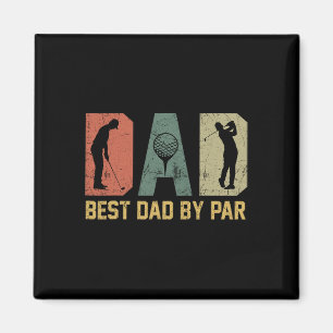 Imán Mejor Papá Por Par Retro Vintage Día del Padre Gol
