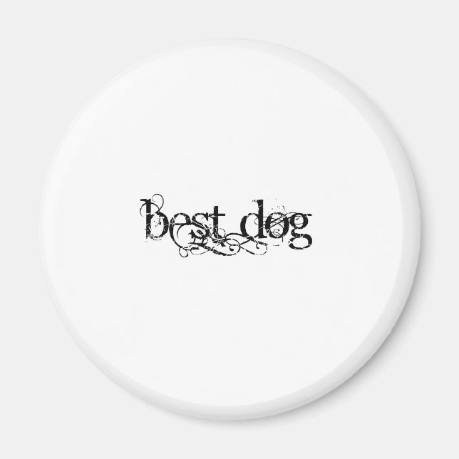 Imán Mejor perro (Frente)