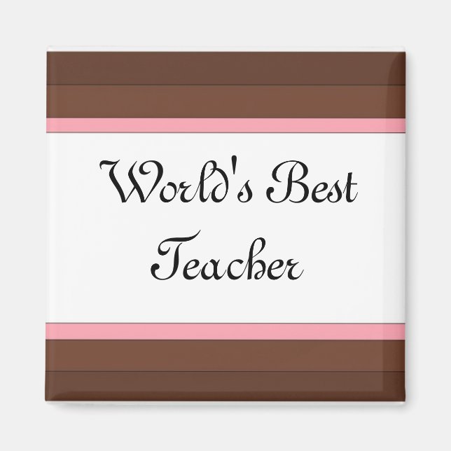 Imán Mejor Profesor del Mundo (Frente)