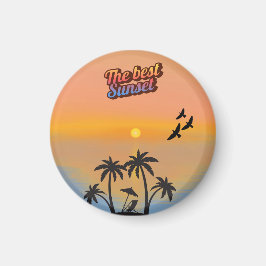 Imán Mejor puesta de sol,