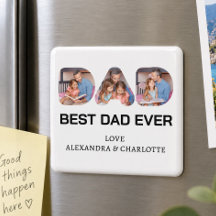 Mejor regalo de foto collage para papá