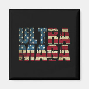 Imán Mejor regalo de la bandera estadounidense anti Joe