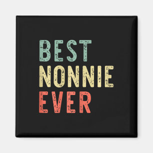 Imán Mejor Retro de Vintage divertido de Nonnie Ever