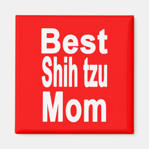 Imán Mejor Shih Tzu Mom