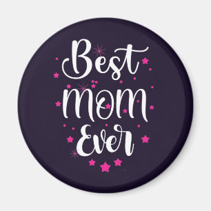 Imán Mejor Texto De Mamá Y Pequeñas Estrellas