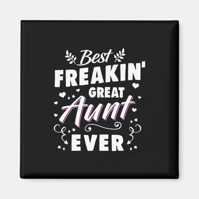 Imán Mejor Tía Freakin (Frente)