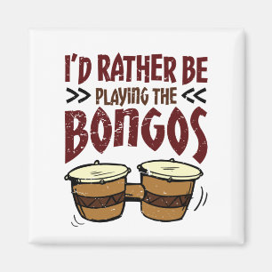 Imán Mejor tocaría los bongos Baterista de bongo