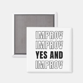 Imán MEJORA SÍ E Improvisación
