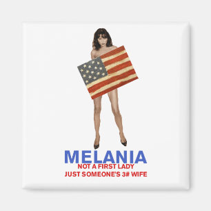 Imán Melania, no primera señora alguien 3ro esposa