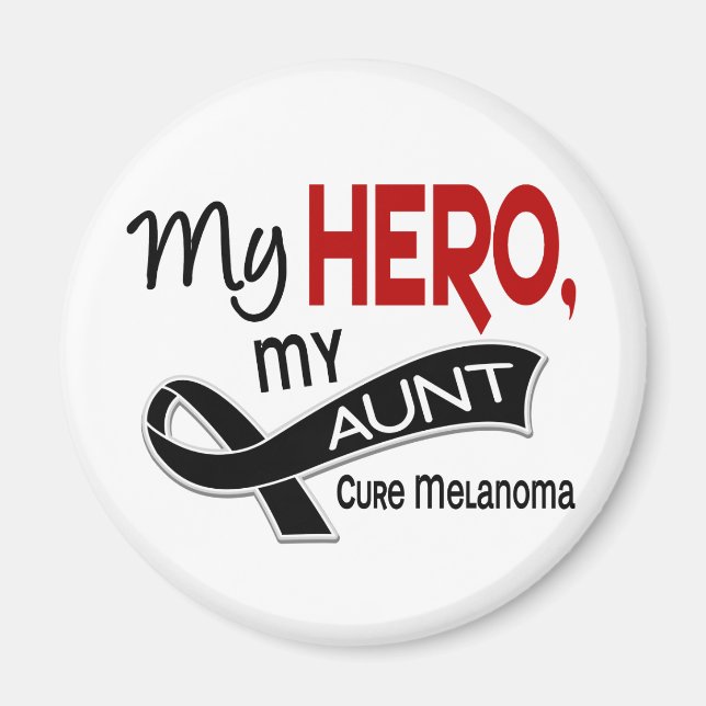 Imán Melanoma MI HÉROE MI TÍA 42 (Frente)