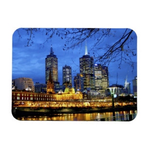 Imán Melbourne, Australia. Las vistas nocturnas