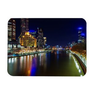 Imán Melbourne de noche