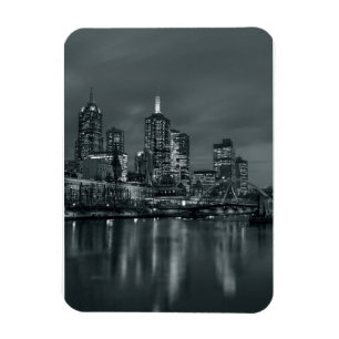 Imán Melbourne por la noche