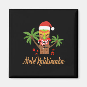 Imán Mele Kalikimaka Feliz Navidad en Hawái regalo de N