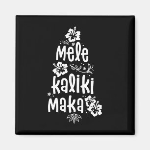 Imán Mele Kalikimaka Navidades vacaciones de Navidad en