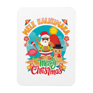 Imán Mele Kalikimaka para una brillante Navidad hawaian