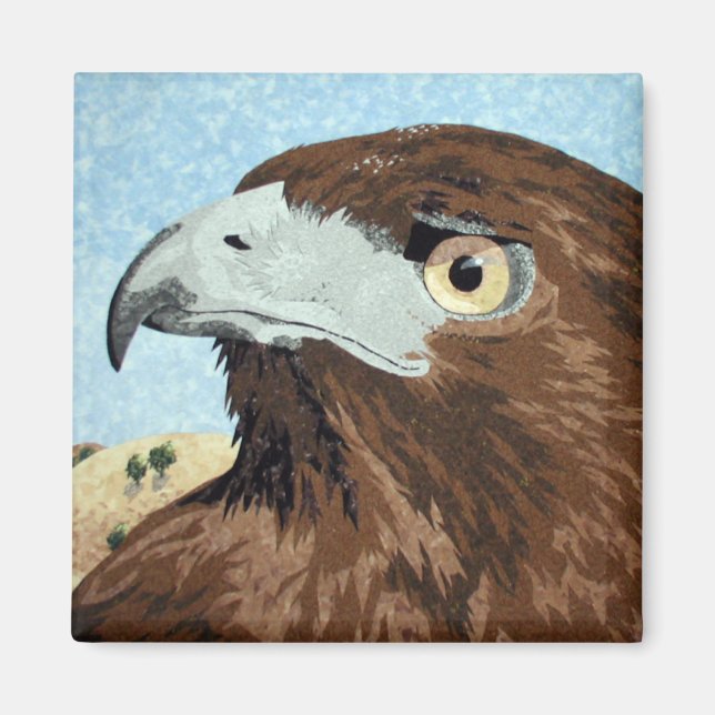 Imán Melinístico Red-tail-textil (Frente)