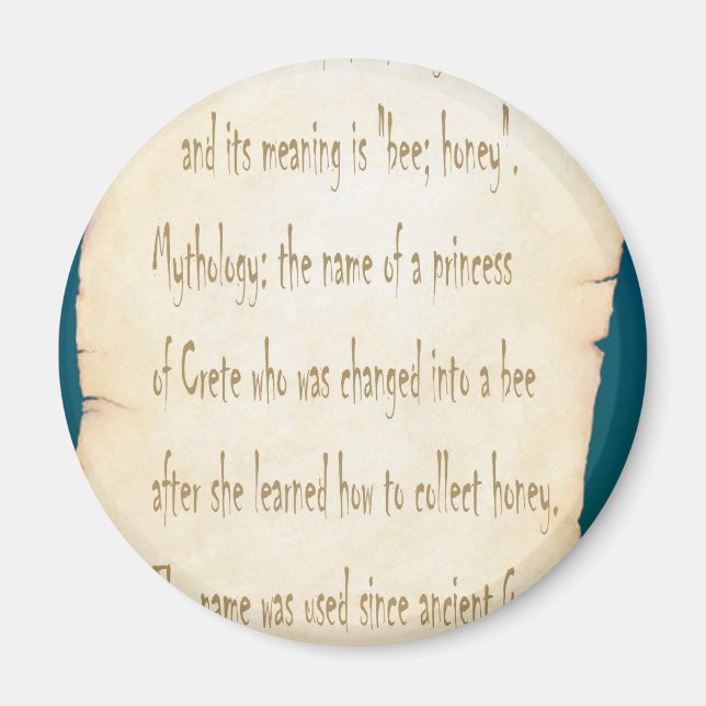 Imán Melissa (Frente)