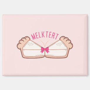Imán MELKTERT Afrikaanse Boeremeisie Magnet