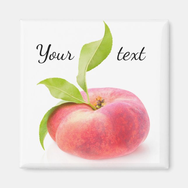 Imán Melocotón plano (Frente)