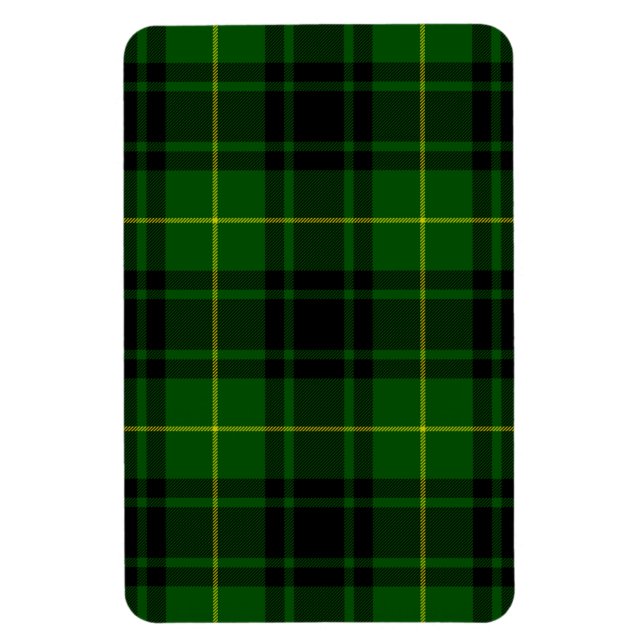 Imán Melocotonería tartan de MacArthur (Vertical)