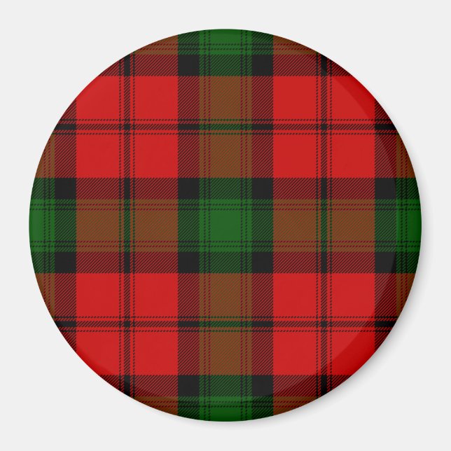 Imán Melocotonus tartan (Frente)