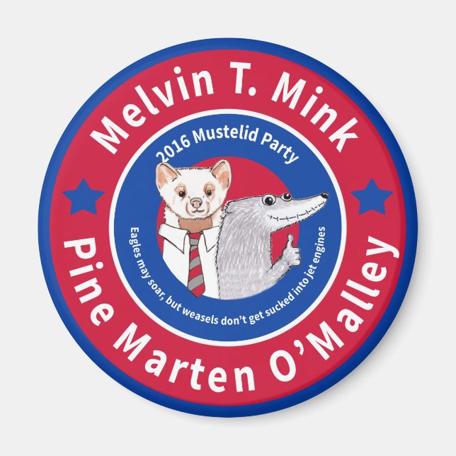 Imán Melvin T. Mink imnet (Frente)