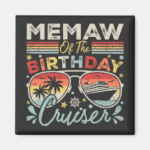 Imán Memaw de la plaza de vacaciones de crucero de cump