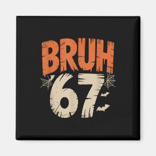 Imán Meme de Bruh Halloween 67
