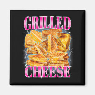 Imán Meme de comida divertida a la parrilla sándwiches