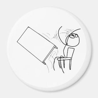 Imán Meme de la cara de la marea giratoria de la tabla