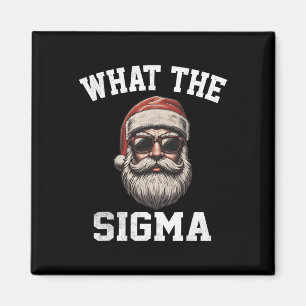 Imán Meme de los Navidades de Sigma Santa Funny Xmas Ri
