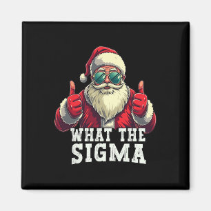 Imán Meme de los Navidades de Sigma Santa Funny Xmas Ri