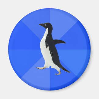 Imán Meme de Penguin-Awkward