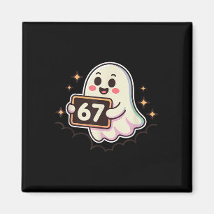 Imán Meme del Fantasma de Dibujos Animados 67