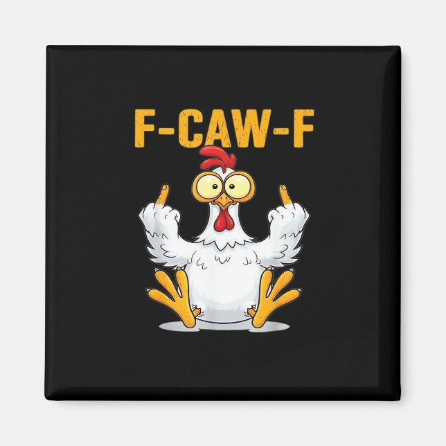 Imán Meme del Gallo Clásico de Cita (Frente)