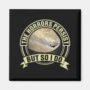 Imán Meme Divertido de Pez Sacabambass Los Horrores Per